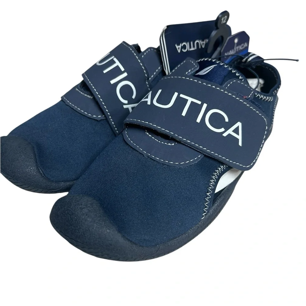 NWT Nautica Navy Neoprene Slip on Outdoor Water Shoe 12